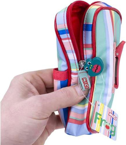 TOREBKA SASZETKA Z KLIPSEM ETUI ŻABKA FROG - NICI