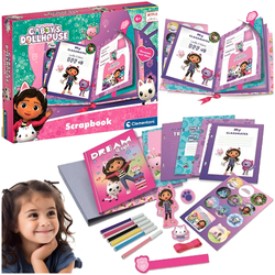 SEKRETNY PAMIĘTNIK KREATYWNY DO DEKOROWANIA KOCI DOMEK GABI CLEMENTONI