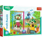 PUZZLE RODZINA TREFLIKÓW 100 EL. ZABAWNE TREFLIKI UKŁADANKA TREFL 16422