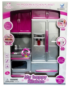 INTERAKTYWNA KUCHNIA MEBLE DLA LALEK PIEKARNIK ŚW.