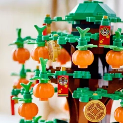 LEGO DRZEWKO PACHIRA SYMBOL POMYŚLOŚCI I SZCZĘŚCIA 336 EL. 40648