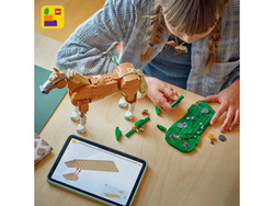 LEGO CREATOR 3w1 PIĘKNY KOŃ NIEDŹWIEDŹ JELEŃ ZWIERZĘTA KLOCKI 685 EL. 31166