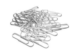 SPINACZE BIUROWE OKRĄGŁE OFFICE PRODUCTS 33 MM SREBRNE 100 SZTUK