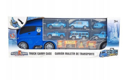 CIĘŻARÓWKA LAWETA WALIZKA AUTA POLICJA AKCESORIA