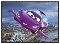 PUZZLE 4W1 WYRUSZAMY W PODRÓŻ AUTA CARS - TREFL