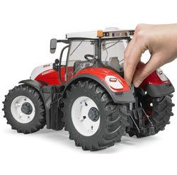 TRAKTOR BRUDER STEYR 6300 TERRUS CIĄGNIK POJAZD ROLNICZY ZDEJMOWANE KOŁA