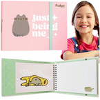 PUSHEEN PAMIĘTNIK NOTES NOTATNIK NA SPIRALI ZAMYKANY NA GUMKĘ 64K LINIA