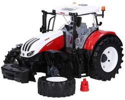 TRAKTOR BRUDER STEYR 6300 TERRUS CIĄGNIK POJAZD ROLNICZY ZDEJMOWANE KOŁA