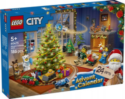 LEGO CITY KALENDARZ ADWENTOWY 2025 ŚWIĘTA BOŻE NARODZENIE FIGURKI 60475