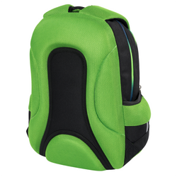 PLECAK SZKOLNY TRZYKOMOROWY 20L PIÓRNIK ST.RIGHT 2w1 BP-26 GREEN POWER UFO