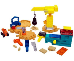 BOB BUDOWNICZY PLAC BUDOWY + PIASEK FISHER PRICE