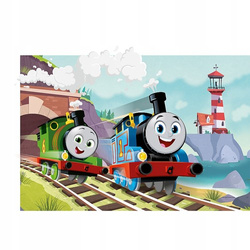 PUZZLE 24 MAXI TOMEK I PRZYJACIELE POCIĄGI LOKOMOTWY 14354 TREFL