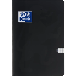ZESZYT SZKOLNY A4 60 KARTEK W KRATKĘ Z MARGINESEM ESSE CZARNY 90g OXFORD