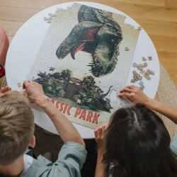 PUZZLE 1000 EL. PARK JURAJSKI DINOZAUR UKŁADANKA PREMIUM PLUS TREFL 10883