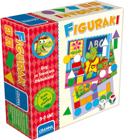 GRA EDUKACYJNA FIGURY FIGURAKI SMOK OBIBOK GRANNA