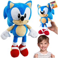 SONIC THE HEDGEHOG MASKOTKA PLUSZAK JEŻ JEŻYK PRZYTULANKA MIĘKKA 30cm SEGA