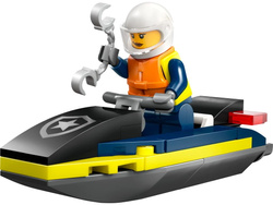 LEGO CITY POLICYJNY SKUTER WODNY MOTORÓWKA FIGURKA KASK KAJDANKI 30693