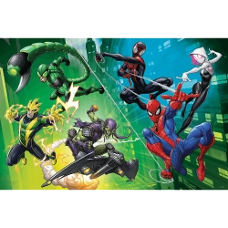 PUZZLE 300 ELEMENTÓW SPIDERMAN W PAJĘCZEJ SIECI UKŁADANKA 23036 TREFL