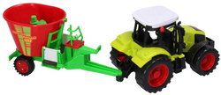 TRAKTOR BECZKA MIESZALNIK PRZYCZEPA FARMA DROMADER