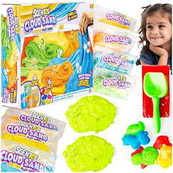 PIASEK KINETYCZNY PACHNĄCY PUSZYSTY ZESTAW KREATYWNY Z AKCESORIAMI SCENTOS