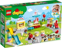 LEGO DUPLO PARK ROZRYWKI WESOŁE MIASTECZKO KARUZELA DUŻE KLOCKI 10956