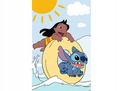 PUZZLE MINI 54 ELEMENTY STITCH I JEGO ŚWIAT UKŁADANKA TREFL 19811