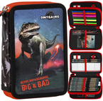 PIÓRNIK DWUKOMORWY Z WYPOSAŻENIEM DINOZAUR T-REX BACKUP DERFORM