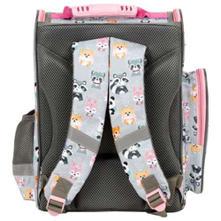 TORNISTER SZKOLNY DLA DZIEWCZYNKI ZWIERZĄTKA PANDA LISEK DERFORM