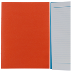 ZESZYT W PRZERYWANE LINIE A5 30 KARTEK NA ZAMÓWIENIE KREDOWY CZERWONY