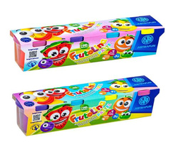 CIASTOLINA MASA ZAPACHOWA FRUTOLINA PASTELOWA 4KOL