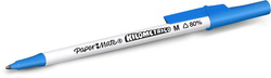 DŁUGOPIS PAPER MATE KILOMETRICO NIEBIESKI ZE SKUWKĄ 1mm - 10 szt.