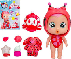 LALKA CRY BABIES MAGIC TEARS STARS LADY BIEDRONKA DOMEK NA KÓŁKACH ŚWIECI