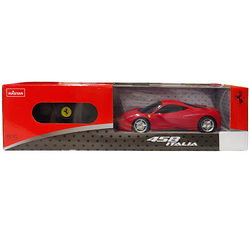 SAMOCHÓD ZDALNIE STEROWANY FERRARI 458 ITALIA R/C 1:24 CZERWONY RASTAR