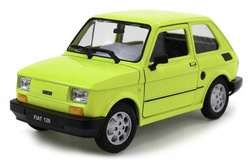 AUTO KOLEKCJONERSKIE FIAT 126P MALUCH SAMOCHÓD METALOWY WELLY 1:21