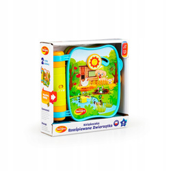 KSIĄŻECZKA ROZŚPIEWANE ZWIERZĄTKA MÓWIE PO POLSKU RYMOWANKI PIOSENKI DUMEL