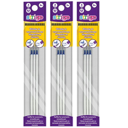 WKŁAD DO DŁUGOPISU WYMAZYWALNEGO ZMAZYWALNEGO ZE SKUWKĄ STRIGO - 3 op.