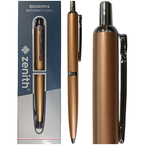 DŁUGOPIS ZENITH 60 AUTOMATYCZNY NIEBIESKI WKŁAD ASTRA ETUI MIEDZIANY