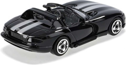 DODGE VIPER SRT CABRIO CZARNY SAMOCHÓD METALOWY AUTO MODEL BBURAGO 1:43