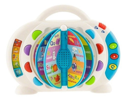 INTERAKTYWNA KSIĄŻECZKA MÓWIĄCA POLSKI ANGIELSKI WINFUN MELODIE SŁOWKA QUIZ