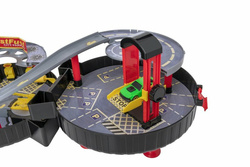 GARAŻ 2-POZIOMOWY SAMOCHODZIK AUTKO WALIZKA OPONA TEAMSTERZ METRO CITY