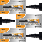 KLEJ SUPER GLUE BŁYSKAWICZNY SZYBKOSCHNĄCY BIC FIX STRONG 3g - 3 sztuki