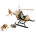 SCHLEICH WILD LIFE HELIKOPTER ŚMIGŁOWIEC DO RATOWANIA ZWIERZĄT FIGURKI