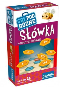 SŁOWNA GRA PODRÓŻNA W SŁÓWKA SŁOWNICTWO - GRANNA