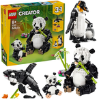 LEGO CREATOR 3w1 DZIKIE ZWIERZĘTA RODZINA PAND PINGWIN ORKA 626 EL. 31165