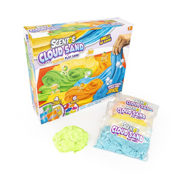 PIASEK KINETYCZNY PACHNĄCY PUSZYSTY ZESTAW KREATYWNY Z AKCESORIAMI SCENTOS