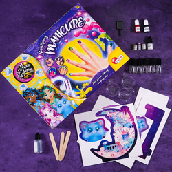 ZESTAW DO MALOWANIA PAZNOKCI MANICURE KSIĘŻYCOWY MOON ACADEMY LISCIANI