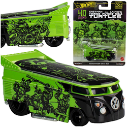 HOT WHEELS PREMIUM VOLKSWAGEN DRAG BUS ŻÓŁWIE NINJA POP CULTURE AUTO MATTEL