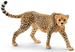 SCHLEICH SAMICA GEPARDA DZIKIE ZWIERZĘTA FIGURKA RĘCZNIE MALOWANA