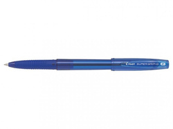 DŁUGOPIS OLEJOWY Z ZATYCZKĄ NIEBIESKI SUPER GRIP G BIUROWY PILOT - 2 sztuki