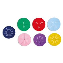 ZABAWKA DREWNIANA ZROZUMIEĆ UŁAMKI NAUKA MATEMATYKI POMYSŁOWY SKRZAT ASKATO